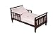 TL Care Minky Dot Chenille 4 Piece Toddler Bedding Set, Pink, for Boys and Girls