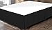 Utopia Bedding Full Bed Skirt - Soft Quadruple Pleated Ruffle - Easy Fit with 16 Inch Tailored Drop - Hotel Quality, Shrinkage and Fade Resistant (Full, Black)