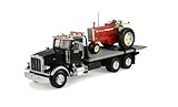 Ertl Big Farm 1:16 Peterbilt Model 367 Delivery Truck With Roll Off And Ih 1206 Nf
