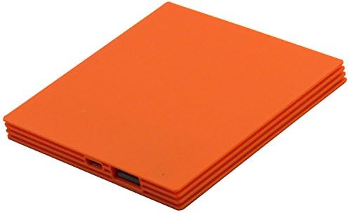 2600mah High Quality Credit Card Power Bank Mini Portable Polymer Backup Battery Power Bank for All Smart Phones Iphone, Htc, Samsung, Nokia, Blackberry, Lg Etc (A-Orange)