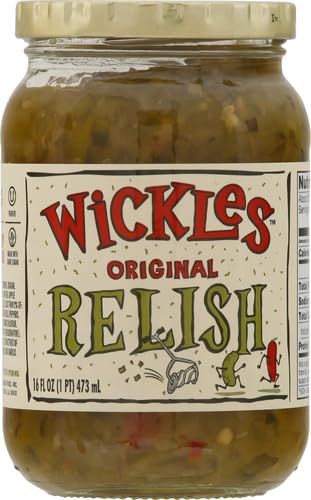 WICKLES ORIGINAL RELISH, 16 OZ