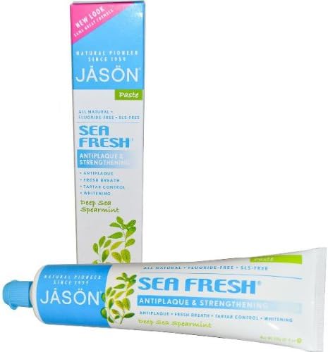 ToothpasteSea Fresh (170g) No Flouride Seafresh No Flouride Brand: Jason Naturals