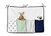 Sweet Jojo Designs 9-Piece Navy Blue, Mint and Grey Woodsy Deer Boys Baby Bedding Crib Set with Bumper