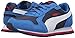 Puma Unisex-Child ST Runner Hook and Loop Sneaker, Peacoat White, 5.5 M US Big Kid