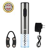 Electric Wine Opener Set, Mizoo Rechargeable Wine Bottle corkscrew Opener with Foil Cutter