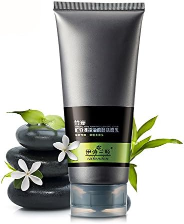 ISILANDON Charcoal Mineral Mud Black Head Remover Facial Cleanser Acne Treatment Deep Cleansing Extractor Whitening Skin Care