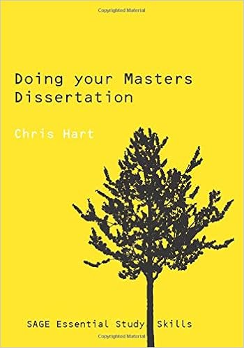 chris hart doing your masters dissertation
