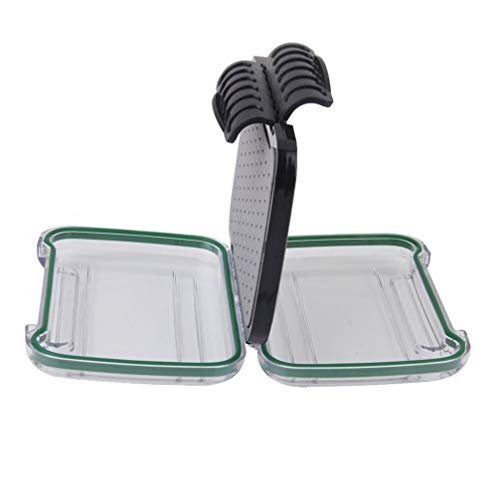 BESPORTBLE Angelköder Fall 2 Schichten Handheld Tackle Box Angelbox Angelköder Aufbewahrungskoffer – Bild 4