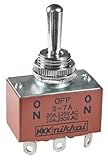 Toggle Switches DPDT ON-OFF-ON MED SOLDER LUG