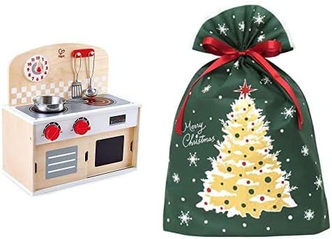 Amazon Hape ハペ はじめてのキッチン コンパクト E75 インディゴ クリスマス ラッピング袋 グリーティングバッグ3l クリスマスツリー ダークグリーン Xg984 おもちゃ おもちゃ