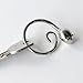Alessi Pip Key Ring Aleesi FGO02 Pip Key Ring, Silver