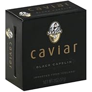 Seasons Caviar Black Capelin - 2 oz