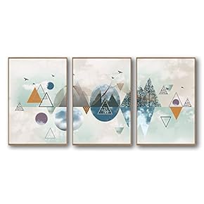SIGNFORD 3 Piece Framed Canvas Home Artwork Decoration...