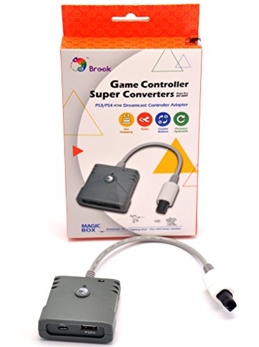 Brook Super Converter: PS3 PS4 to Dreamcast Adapter use Arcade Stick and PS3 PS4 Wireless Controller on Sega DC Console Brook Super Converter: PS3 PS4 to Dreamcast Adapter use Arcade Stick and PS3 PS4 Wireless Controller on Sega DC Console