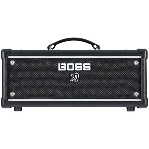 BOSS Katana Head Gen 3 Gitarrenverstaerker, Kompakter 100 Watt Topteil-Verstaerker, Weiterentwickelter Tube-Logic-Sound, 12 Verstaerkercharakter, Integrierte Effekte