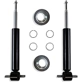 MAX TRAC SUSPENSION'S Part# 371303 is A Pair of 0"-3" Front Adjustable LOWERING Struts (Pair) Black W/Coil SEAT, Retainer Clip &amp; Retainer Collar