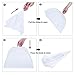 HiGift (6 pack) Food cover Pop-up 17x17 Mesh Food Covers Tent Umbrella for Outdoors, Screen Food Tents, Parties Picnics, BBQs, Reusable and Collapsible