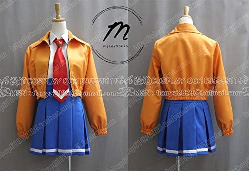 Amazon コスプレ衣装 Tbkf0126 スマイルプリキュア 日野あかね風 制服 コスチューム 変身 仮装 ステージ服 舞台 ハロウィン クリスマス コスプレ 仮装 通販