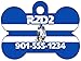 uDesignUSA R2D2 Personalized Dog Tag Pet Id Tag w/Your Pet's Name and Number