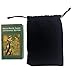 Smart Electronic Solutions Classic Tarot Cards Deck with Guidebook Instructions Manual in Transparent Box and Velvet Bag with 17.7 inch Lanyard Keychain (S+N)