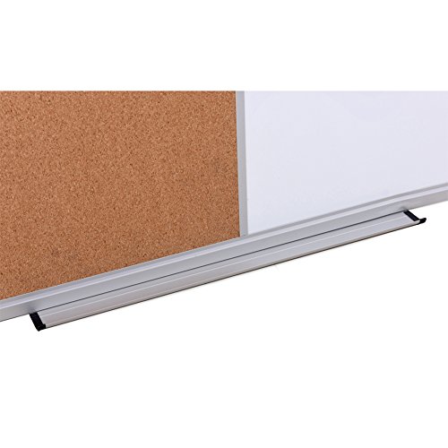 XBoard Magnetic Whiteboard 36 X 24 Combo Whiteboard Dry Erase Board 