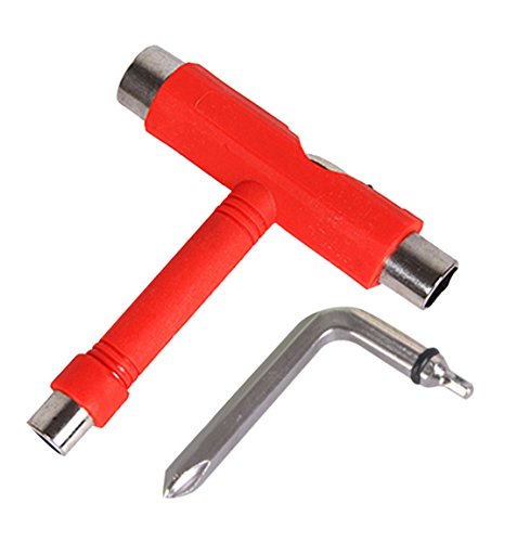 All-In-One Multi-function Portable Skateboards Longboards Screwdriver Socket T-Tool Repair,Tighten,Assembly Tools Set - 6color Available - Thumbnail 3