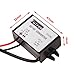 DROK 090187 DC-DC Volt Buck Converter Step-down Regulator 8-50V 12V/24V/36V to 5V 3A Power Supply Module Volt Inverter Board with Micro USB Adapter Connector Waterproof