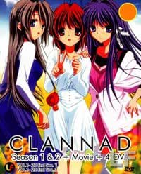 Amazon Com Clannad Season 1 2 Movie 4 Ova Dvd Movies Tv