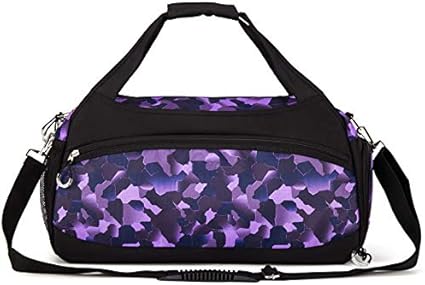 lilac gym bag