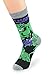 v28® Men's Cool with Various Crazy Pattern Mixed Colors Crew Socks (One Size, 5-Mixed-Heros-2)