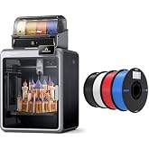 Creality K2 Pro Combo (A) 3D Printer Bundle with PLA Filament 1.75mm 4 Packs（1 Black+1 White+1 Red+1 Blue）