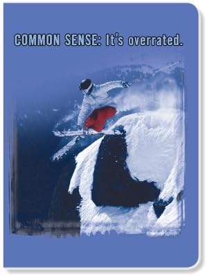 ECOeverywhere Common Sense Ski Sketchbook, 160 Pages, 5.625 x 7.625 Inches (sk14200)