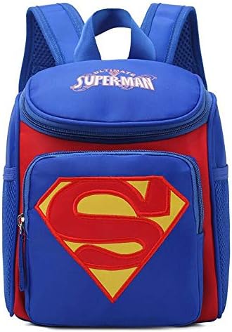 School Bag,Kid Backpack Superhero Children Backpack Durable Adjustable Kindergarten Book Bags Boys Girls Primary School Book Bags
