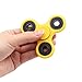 Cppslee Hands Fidget Spinner Toy Stress Reducer- Perfect For ADD, ADHD, Anxiety, and Autism Adult Children (yellow + black)