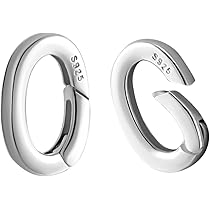 SUNNYCLUE 1 Boîte En Argent Sterling 925 Pour Collier, Bague