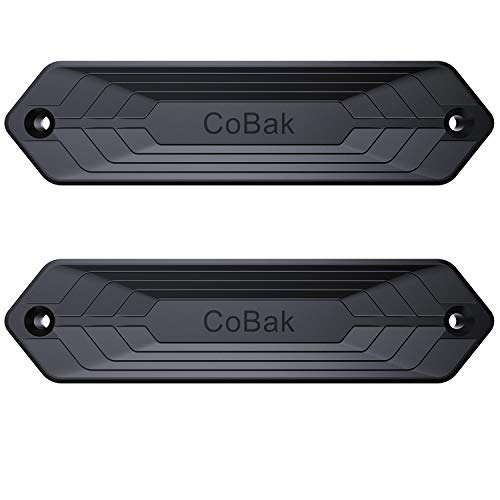 CoBak Gun Magnet Mount - Gun Mount with Silicone Coated, 55 Lbs, Tactical Firearm Accessory, Concealed Gun Holder for Handgun, Rifle, Shotgun, Pistol, Revolver, Truck, Car, Wall, Safe
