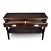 Leick Laurent 2-Drawer Hall Console Table
