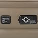 Serta EZ Raised Foldable Portable Air Mattress Bed with Built In NeverFlat AC Pump, Rolling Duffel Bag, Steel Frame and Repair Kit, Tan, Queen Bed