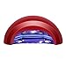 KEDSUM 48W UV LED Nail Lamp&Nail Dryer with Auto-Sensing and 4 Timers for Fingernail & Toenail Curing Gel Polish at Home and Salon, Red