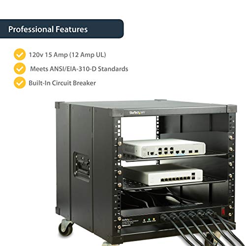 image for StarTech.com 16 Outlet Horizontal 1U Rack Mount PDU Power Strip for Ne