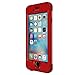 Lifeproof NÜÜD SERIES iPhone 6s ONLY Waterproof Case - Retail Packaging - CAMPFIRE (FLAME RED/CLEAR/KICKFLIP RED)