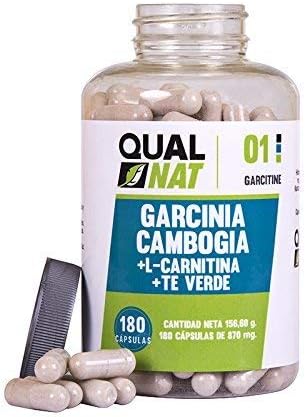 Garcinia + L Carnitine + Green Tea, Appetite Suppressor, Fat Burner, Diet, Weight Loss, Natural Food Supplement, Slimming Capsules, Contains Green Tea Extract, Sports Supplement, Sports Fat Burner, Increases Strength, Powerful Fat Burner and Recovery, Strength and Recovery when Training, Effective Fat Burning Supplement, 180 Capsules