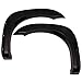 Fender Flares Compatible With 2004-2015 Nissan Titan, Pocket Rivet Style ABS Smooth Wheel Cover Protector Vent Trim by IKON MOTORSPORTS, 2005 2006 2007 2008 2009 2010 2011 2012 2013 2014