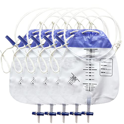 Urinary Drainage Bag 1500ml Urine Collection Bag with AntiReflux