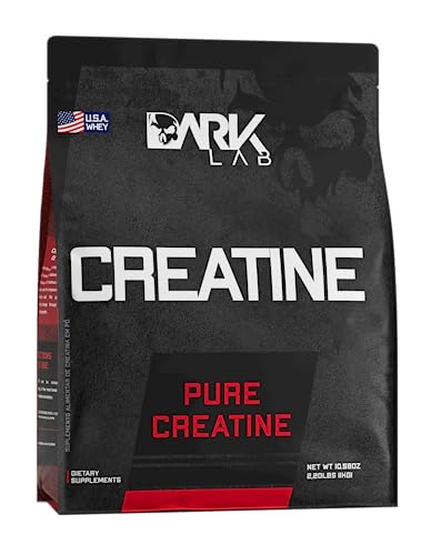 Creatina Pura 1kg Dark Lab Monohidratada 100% de Pureza, Sem Sabor