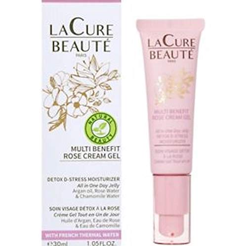 LA CURE BEAUTE Multi Benefit Rose Cream Gel 30ml French beauty must have