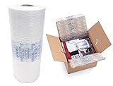 Cushion M Inflatable Packaging Air Film for Airmove2 by Storopack, Clear (pack of 2 rolls)