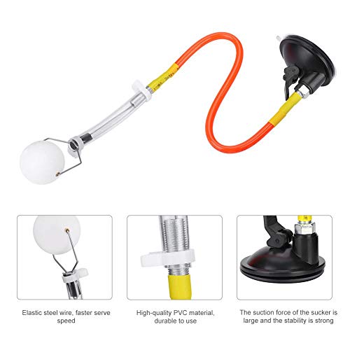 image for Vbestlife Tables Tennis Sucker Robot PVC Adjustable Ping Pong Balls Tr