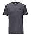 The North Face Men's S & S Red Box Tee - TNF Medium Grey Heather & TNF Black - L