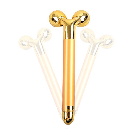 Zinnor Beauty Bar Face Massager 3D Roller Stick Face Slim V-Shaped Thin Facial Massage Tool Skin Wrinkle Remover Skincare Lady Body Care Energy Lift Mother Day\'s Gifts